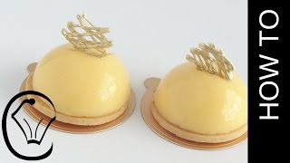 Lemon Curd Tart Dome Entremet by Cupcake Savvys Kitchen [upl. by Yahc]