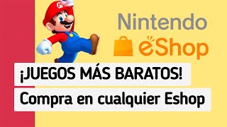 Tutorial Cómo comprar en cualquier Eshop Nintendo Switch Eshop USA Eshop Japon Eshop Europa [upl. by Twila]