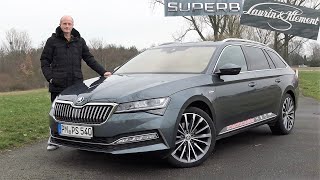 Der neue Skoda Superb Combi LampK im Test  Was kann der elegante Lademeister Review Fahrbericht [upl. by Hanfurd]