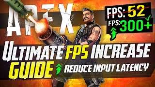 🔧 APEX LEGENDS Dramatically increase performance  FPS with any setup  Best Settings 2021 🖱️🎮✔️ [upl. by Ursuline167]