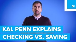 Whats the Difference Between Checking amp Savings Kal Penn Explains  Mashable [upl. by Press]