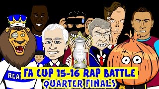 FA Cup Rap Battle QUARTER FINALS 1516 Arsenal 12 Watford Everton 20 Chelsea Highlights [upl. by Aryamoy]