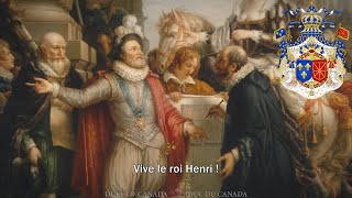 Royal Anthem of the Kingdom of France Ancien Régime Vive Henri IV with lyrics [upl. by Jule]