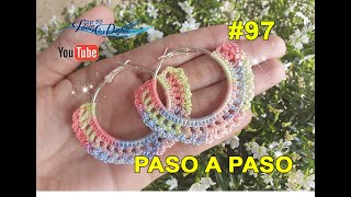 DIY ► Aretes en crochet 97 Lindos modelos [upl. by Becket78]