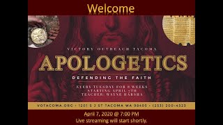 Apologetics 1 An Introduction to Christian Apologetics [upl. by Novla]