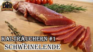 Kalträuchern 1  Schweinelende  schweinelecker 🐷 [upl. by Mathews]