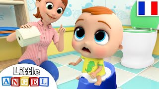 Apprendre la propreté  Le Petit Pot  Comptines pour Bébé  Little Angel Français [upl. by Noah]