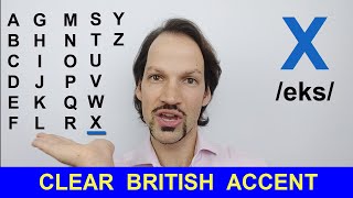 How To Pronounce The English Alphabet BRITISH PRONUNCIATION [upl. by Akenn]