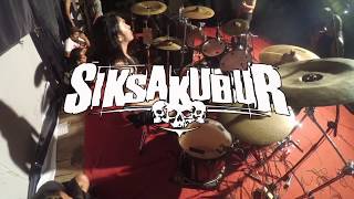 Drumcam SIKSAKUBUR  Renounce Me Live At KEDIRI 2017 [upl. by Nlyak]