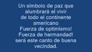 Himno de las Americas Listo [upl. by Delija]