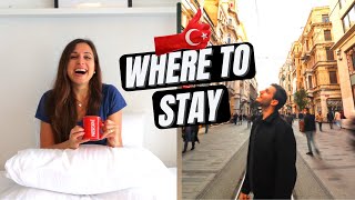 ISTANBUL Hotels vs Airbnb  WHERE to STAY in Istanbul TURKEY  BEST areas to live in ISTANBUL [upl. by Enihpad]