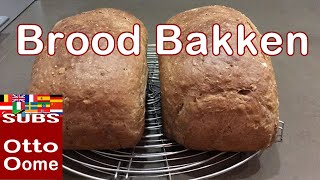 Hoe brood bakken Tutorial brood bakken [upl. by Adlitam825]