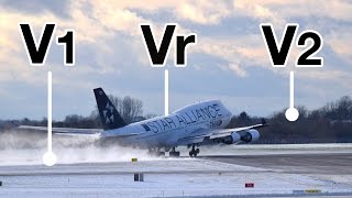 TAKEOFF Speeds V1 Vr V2 Explained by quotCAPTAINquot Joe [upl. by Abigale]