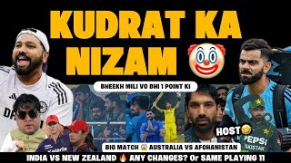 JUST RCB THINGS 🤡 PAAIJAAN AB HUM KYA KREGE 😂 HOST 1 POINT LE LO  IND Vs NZ 🔥 AFG Vs AUS BIG MATCH [upl. by Aehcim]