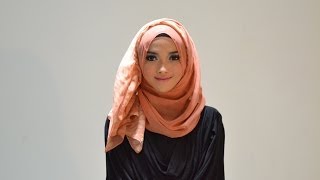 Hijab Tutorial Style 56 by Puteri Hasanah Karunia [upl. by Anaihsat888]