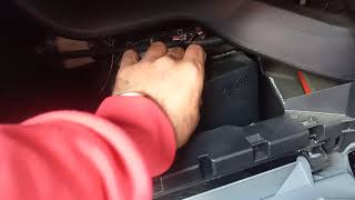 Ford transit MK7 Fuse box location [upl. by Aihsemat]