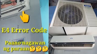 Koppel Aircon Split Type Wall Mounted Inverter 25HP Error Code E4 Repair and Cleaning [upl. by Airpac]