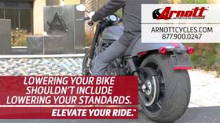 Arnott Adjustable Air Suspension Kits for the HarleyDavidson® VRod® [upl. by Bord]