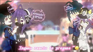 Ingame reacts to pregame😩 Part 1Kokichi and Shuichi 🔎🎭pregameSaiouma 💙💜 my pregame au [upl. by Aliemaj]