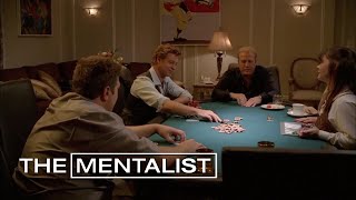 High Stakes Poker Part 1  The Mentalist Clips  S1E06 [upl. by Nahtad109]