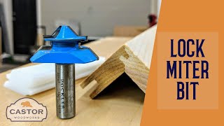 How to use the Lock Miter Bit [upl. by Pirbhai]