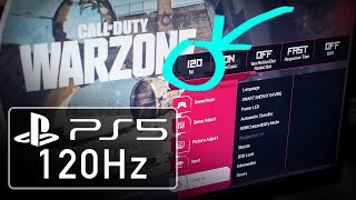 Turn on 120hz for PS5  HDMI 14 and 20 Works [upl. by Elburt]