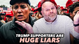 Study Reveals That Trump Supporters Will Lie About Anything [upl. by Garfield746]