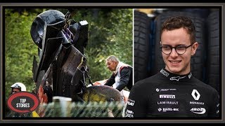 Formula 2 driver Anthoine Hubert dies after 160mph crash at Grand Prix [upl. by Jay831]