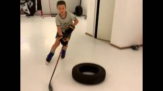 Glice® Synthetic Ice Pads Set Up in Swiss Home for Training Use [upl. by Yahska]