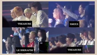 Idols reaction to Stray Kids MAMA 2022 performance [upl. by Yelrak]