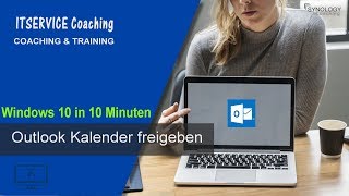 Terminkalender freigeben in Outlook [upl. by Aesoh]