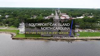 Southport Oak Island Area North Carolina a Great Place to Visit amp Live [upl. by Ennayk]