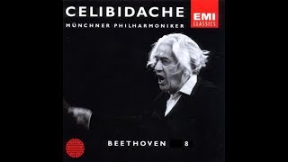 Beethoven  Symphony No 8  Celibidache MPO 1995 [upl. by Ulrich]