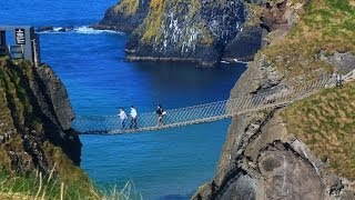 CarrickaRede Rope Bridge [upl. by Rufford]