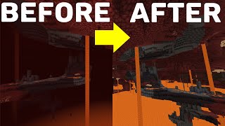 How to Remove Nether Fog in Minecraft Bedrock [upl. by Ressay]