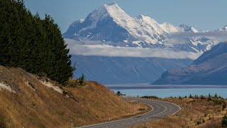 New Zealand  Mount Cook Village from Pelennor Fields  Indoor Cycling Training [upl. by Lauraine593]