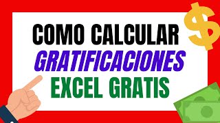 💰COMO CALCULAR LAS GRATIFICACIONES EN EL PERÚ 2020  EXCEL GRATIS 🚀 [upl. by Seaden]