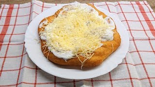 Lángos recept kefires tésztásTTkonyhája [upl. by Pelaga]