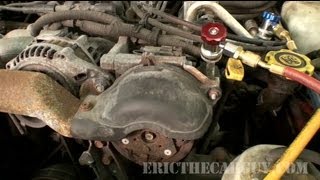 How To Find and Repair AC Leaks  EricTheCarGuy [upl. by Ayanat]