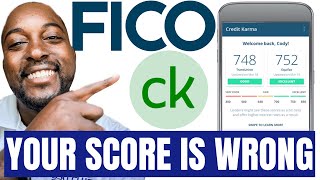 Credit Karma vs FICO Why Your Score Is Wrong [upl. by Elman]