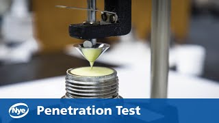 Lubricant Testing 101 Penetration P0 amp P60 by Nye Lubricants [upl. by Corsiglia140]