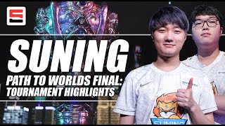 Suning Gaming Path to Worlds Final Tournament Highlights  ESPN ESPORTS [upl. by Padget]