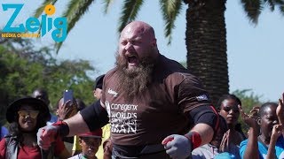 WORLD STRONGEST MAN  L’uomo piu’ forte del mondo I ZeligTV [upl. by Trammel]