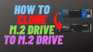 How to Clone M2 SSD to M2 SSD [upl. by Schaefer]