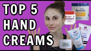 DERMATOLOGISTS TOP 5 HAND CREAMS DR DRAY [upl. by Aihsoek]