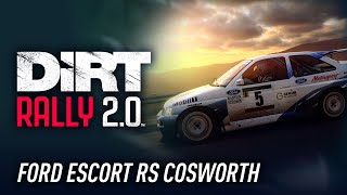 Ford Escort RS Cosworth  Car of the Week  DiRT Rally 20 [upl. by Ellebana]