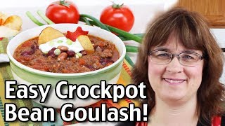 How To Make Goulash  Easy Crockpot Goulash Recipe [upl. by Tasia]