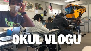 AMERİKADAKİ OKULUMDA BİR GÜN  OKUL VLOGU 1 [upl. by Magan668]