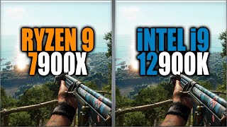 Ryzen 9 7900X vs 12900K Benchmarks  15 Tests [upl. by Erastes630]