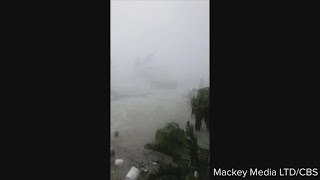 Videos show Hurricane Dorian impacts in Freeport Bahamas [upl. by Nehttam494]